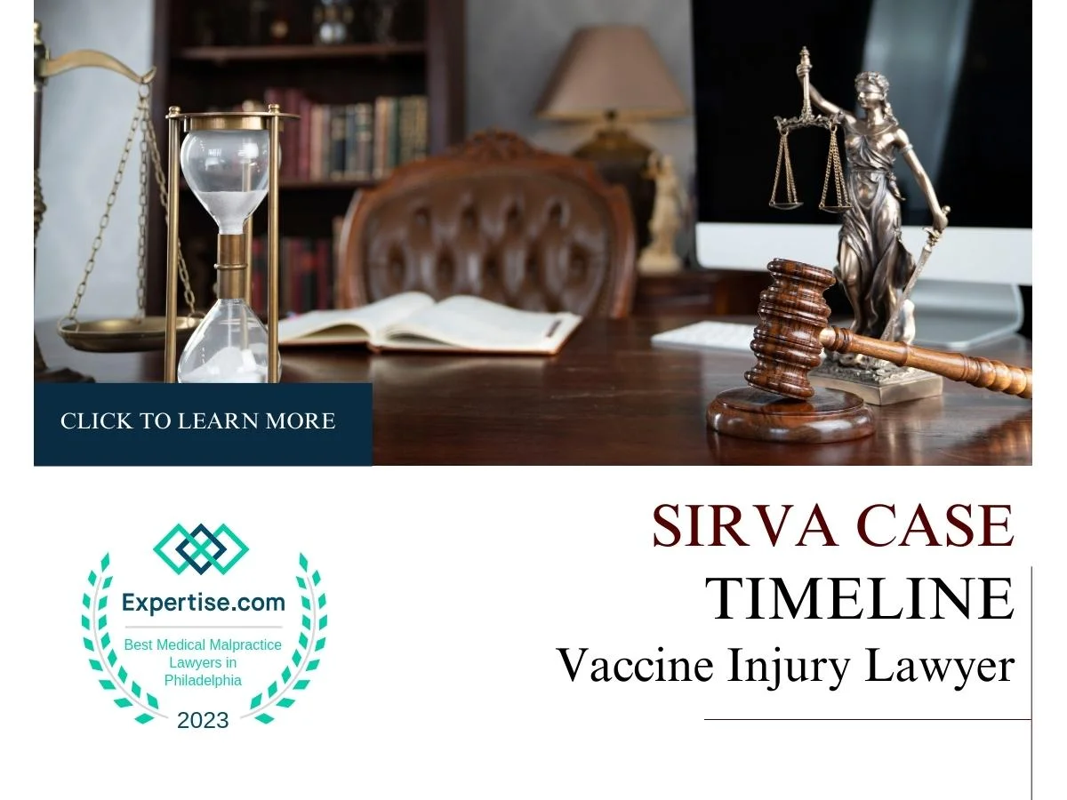 How long do SIRVA cases take to settle?